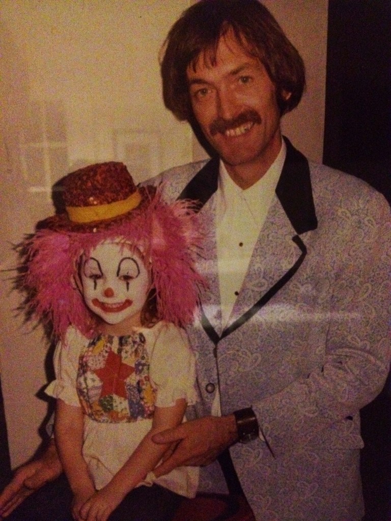 dad and me clown