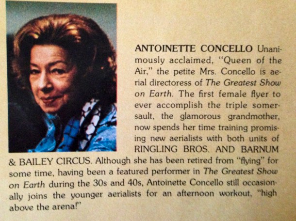 Photo credit: Ringling Bros. Circus program