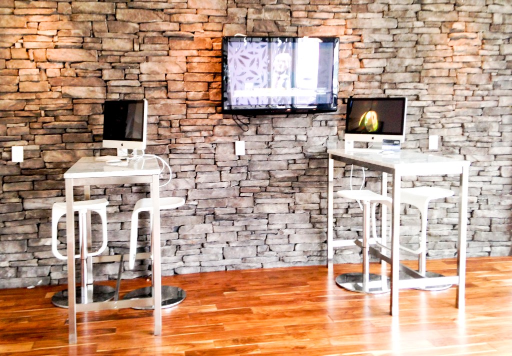 Work station and entertainment for your designated driver.