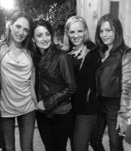 Robin, Jaime, Alana, Claire and Tamiko (not pictured)